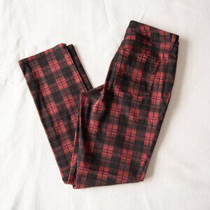 Charter Club Plaid Jeans, Size 8